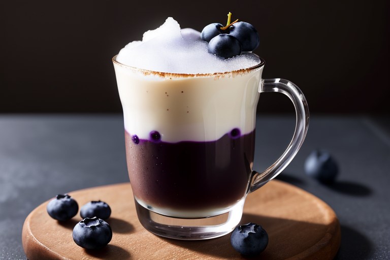 Blueberry Cloud Coffee