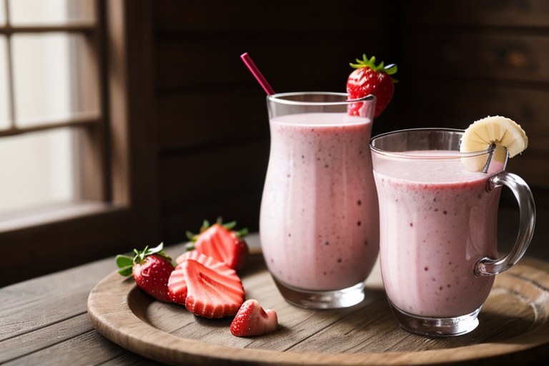 Strawberry Banana Smoothie