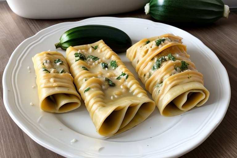 Garden Vegetable Lasagna Roll Ups