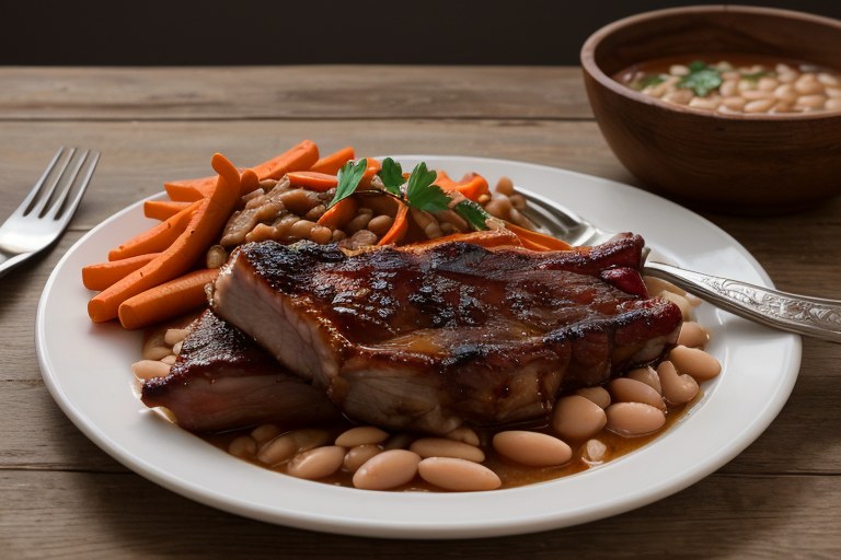 Pork rib bortsch
