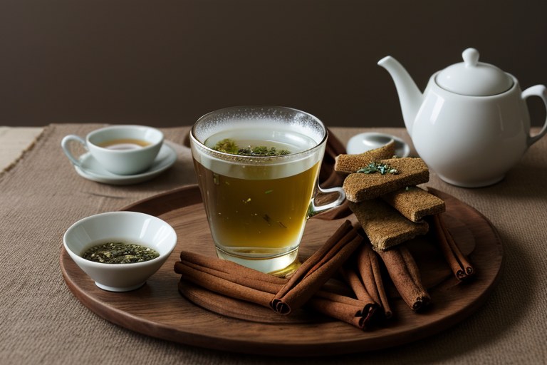 Hot Spiced Green Tea