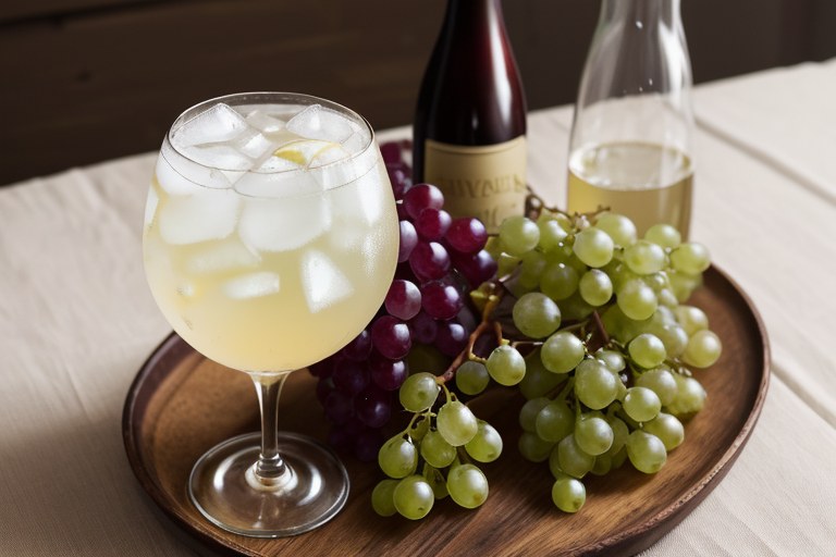 Sparkling White Grape Punch