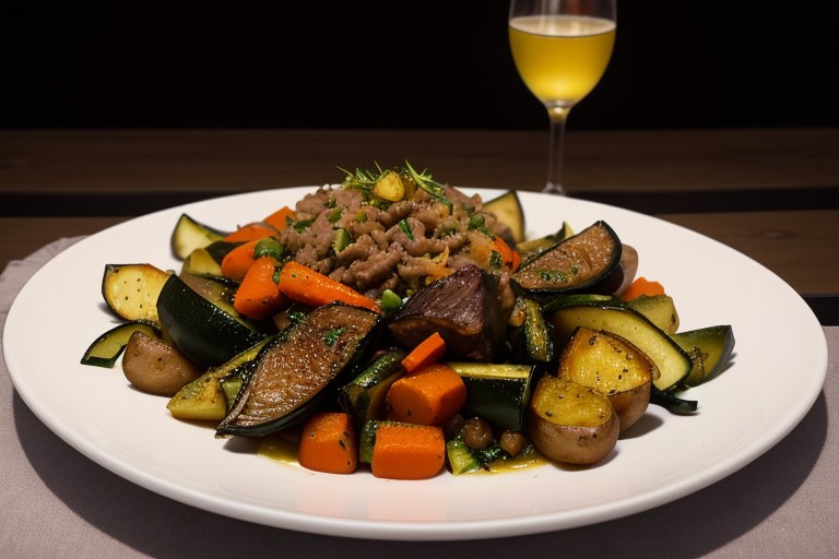 Croatian lamb peka