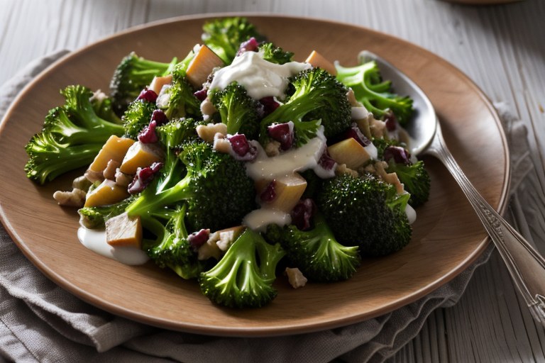 Waldorf Salad with Broccoli