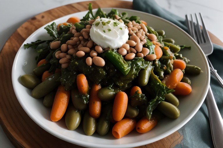 Buffalo Beans and Greens