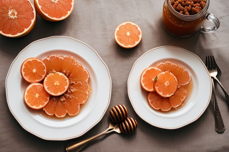 Cinnamon-Honey Grapefruit