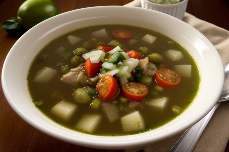 Chicken Tomatillo Soup
