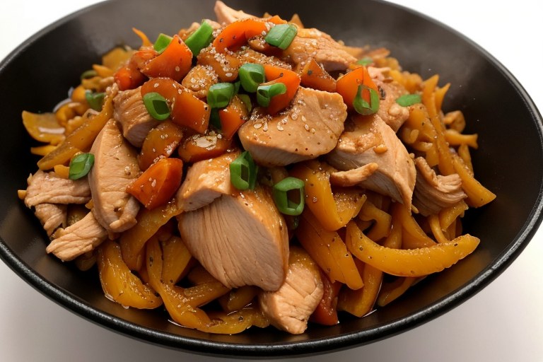Slow-Cooker Caribbean Moo Shu Chicken